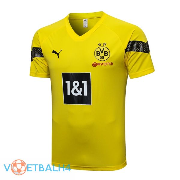 Dortmund BVB Training T Shirt geel 2023/2024