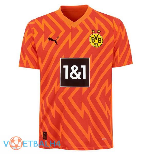 Dortmund BVB doelman voetbal jersey oranje 2023/2024