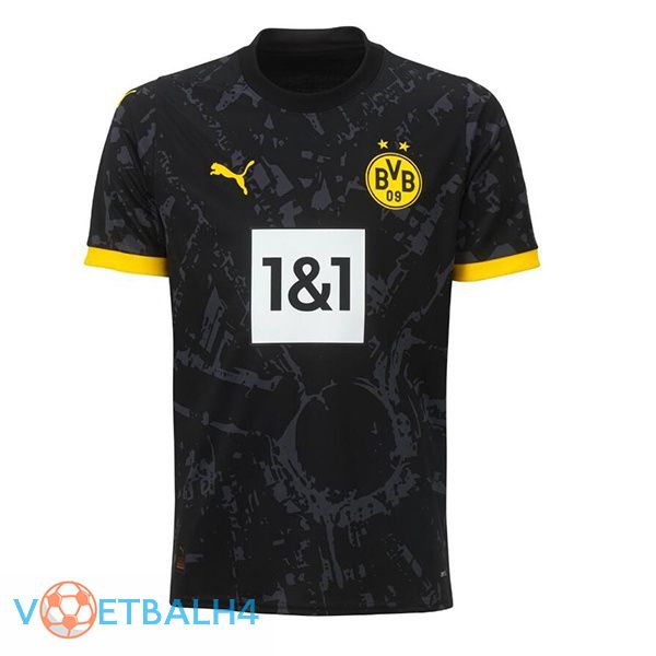 Dortmund BVB voetbal jersey uit zwart 2023/2024