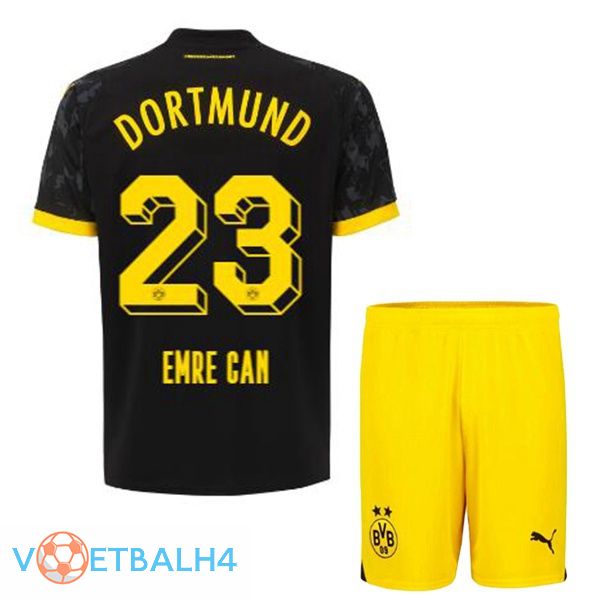 Dortmund BVB (Emre Can 23) kinderen voetbal jersey uit zwart 2023/2024