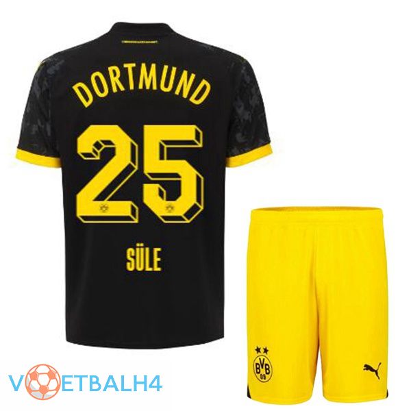 Dortmund BVB (Süle 25) kinderen voetbal jersey uit zwart 2023/2024