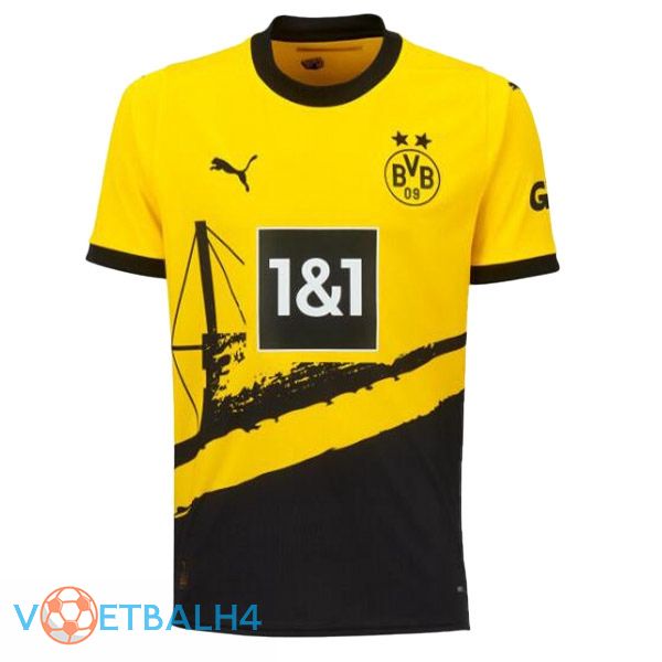 Dortmund BVB voetbal jersey thuis geel zwart 2023/2024