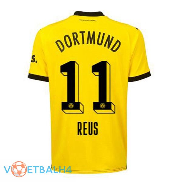 Dortmund BVB (Reus 11) voetbal jersey thuis geel zwart 2023/2024