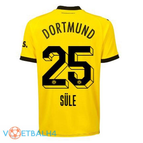 Dortmund BVB (Süle 25) voetbal jersey thuis geel zwart 2023/2024