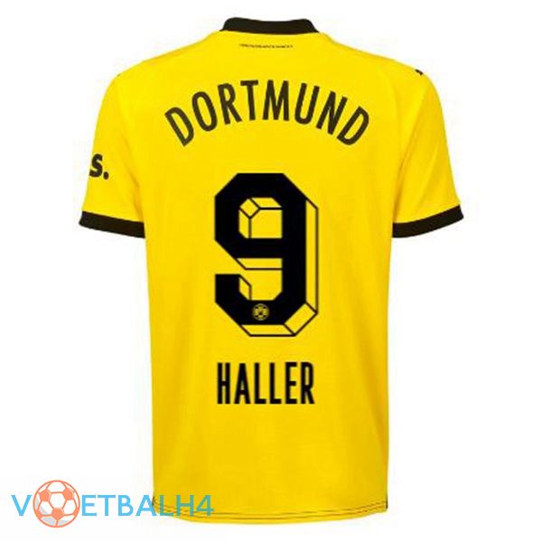 Dortmund BVB (Haller 9) voetbal jersey thuis geel zwart 2023/2024