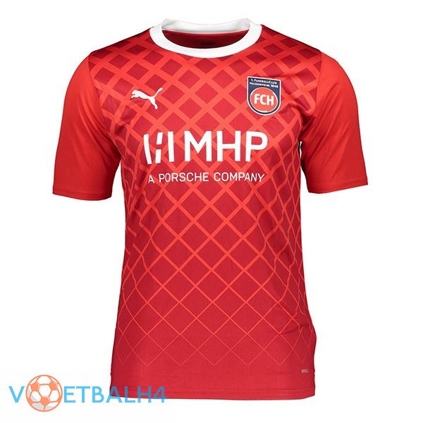 FC Heidenheim voetbal jersey thuis rood 2023/2024