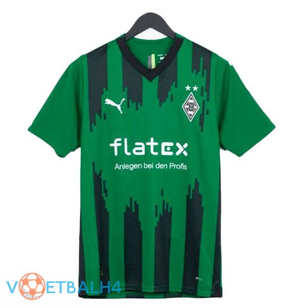 Monchengladbach voetbal jersey uit groente 2023/2024