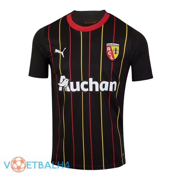 RC Lens voetbal jersey thuis zwart 2023/2024