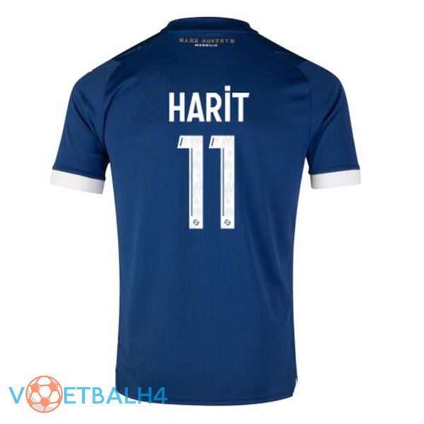 Marseille OM (HARIT 11) voetbal jersey uit blauw 2023/2024