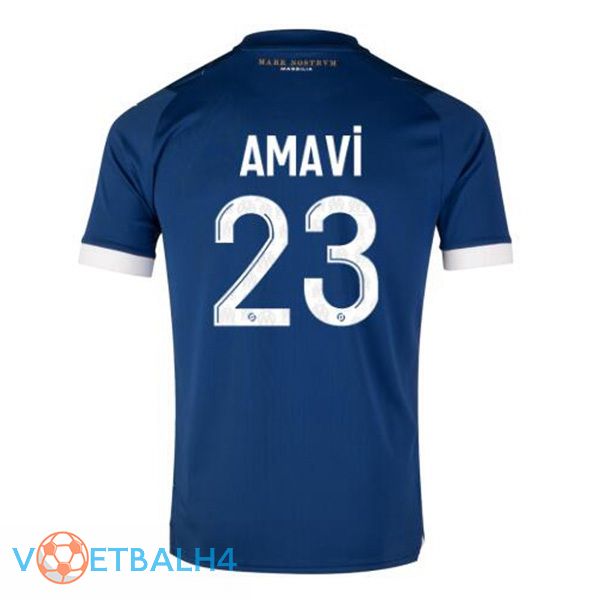 Marseille OM (AMAVI 23) voetbal jersey uit blauw 2023/2024