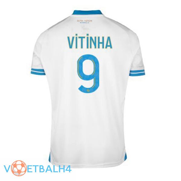 Marseille OM (VITINHA 9) voetbal jersey thuis wit 2023/2024