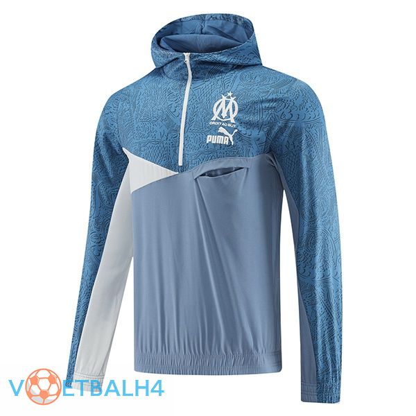 Marseille OM trainingsjack Windbreaker blauw 2023/2024