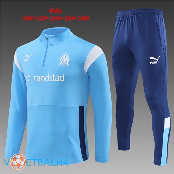 Marseille OM kinderen trainingspak blauw 2023/2024