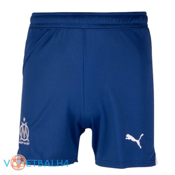 Marseille OM voetbal korte broek uit blauw 2023/2024