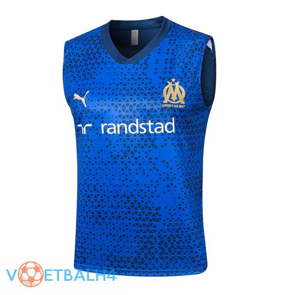 Marseille OM voetbal Vest blauw 2023/2024