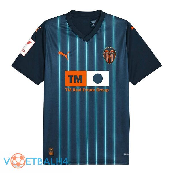 Valencia CF voetbal jersey uit blauw 2023/2024