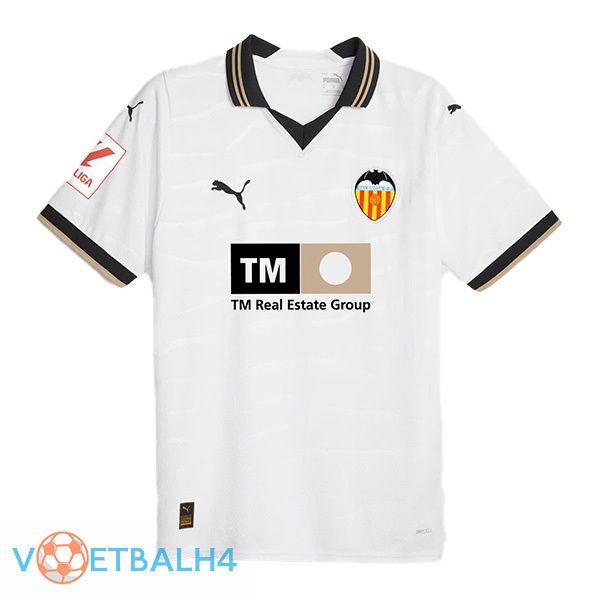 Valencia CF voetbal jersey thuis wit 2023/2024