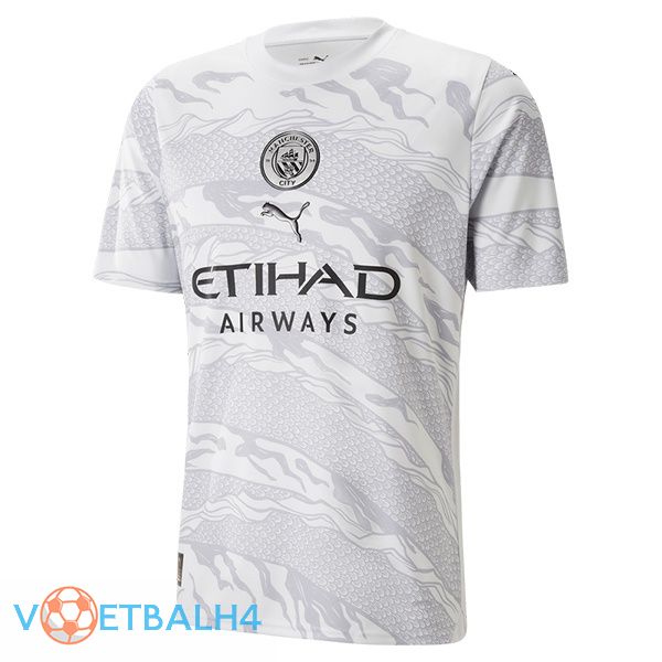 Manchester City voetbal jersey Year Of The Dragon grijs 2023/2024