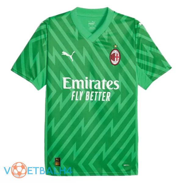 AC Milan doelman voetbal jersey groente 2023/2024