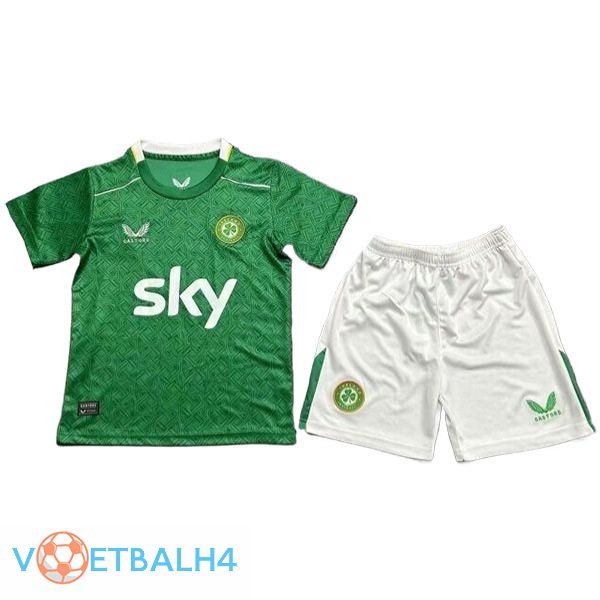 Ireland kinderen thuis voetbal jersey 2024/2025