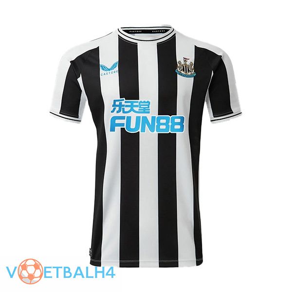 Newcastle United voetbal jerseys thuis zwart wit 2022-2023