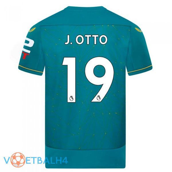 Wolves (J. OTTO 19) voetbal jersey uit blauw 2022/2023