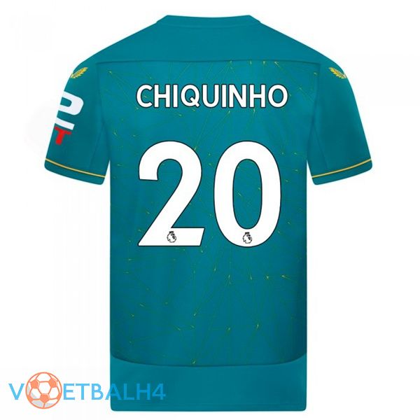 Wolves (CHIQUINHO 20) voetbal jersey uit blauw 2022/2023