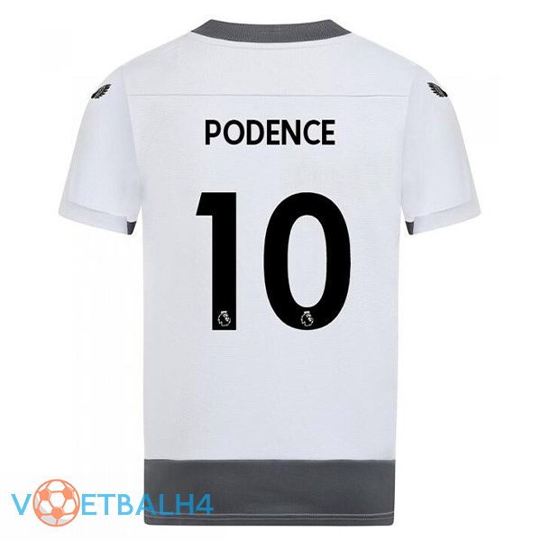 Wolves (PODENCE 10) voetbal jerseys derde wit grijs 2022-2023