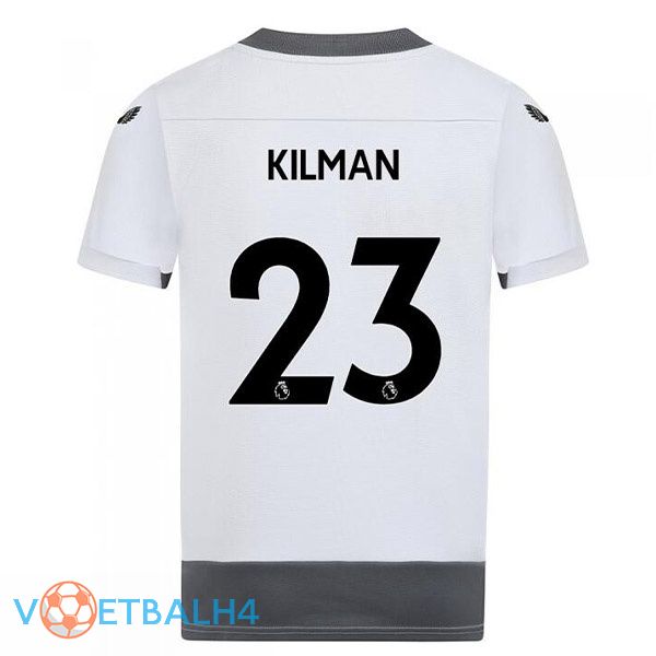 Wolves (KILMAN 23) voetbal jerseys derde wit grijs 2022-2023