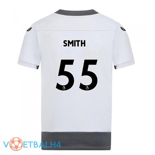 Wolves (SMITH 55) voetbal jerseys derde wit grijs 2022-2023