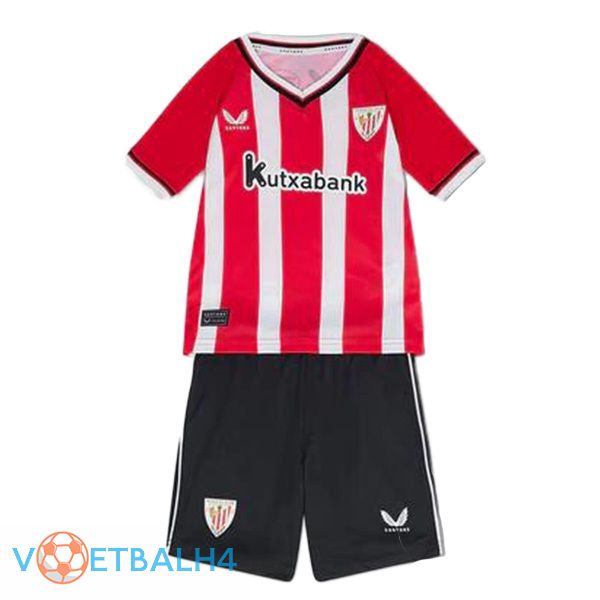 Athletic Bilbao kinderen thuis voetbal jersey rood 2023/2024