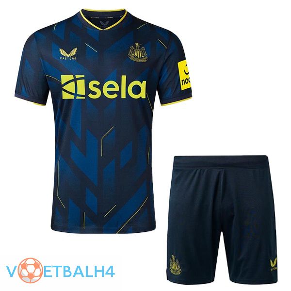 Newcastle United kinderen derde voetbal jersey blauw 2023/2024