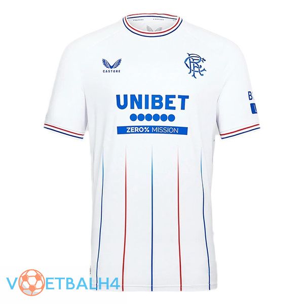 Rangers FC voetbal jersey uit wit 2023/2024