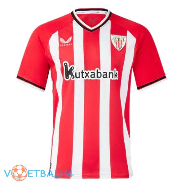 Athletic Bilbao thuis voetbal jersey rood 2023/2024