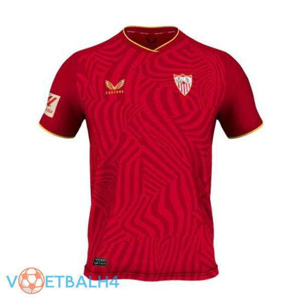 Sevilla FC voetbal jersey uit rood 2023/2024