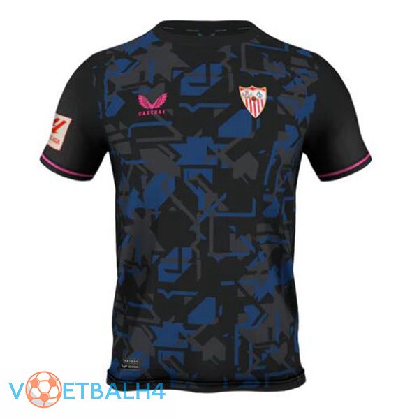 Sevilla FC voetbal jersey derde zwart 2023/2024