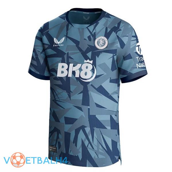 Aston Villa voetbal jersey derde blauw 2023/2024