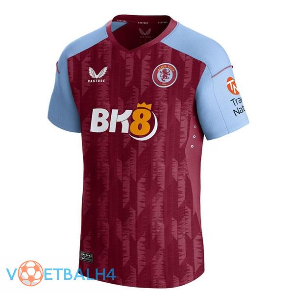 Aston Villa voetbal jersey thuis rood 2023/2024