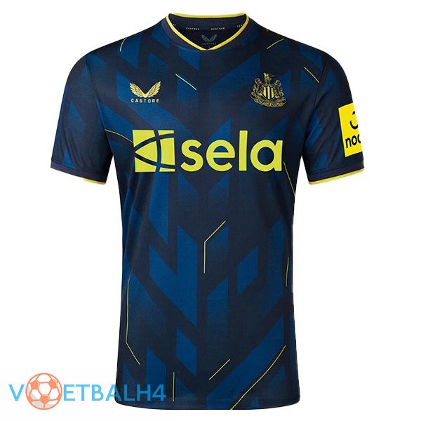 Newcastle United derde voetbal jersey blauw 2023/2024