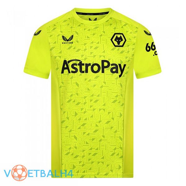 Wolves voetbal jersey doelman geel 2023/2024