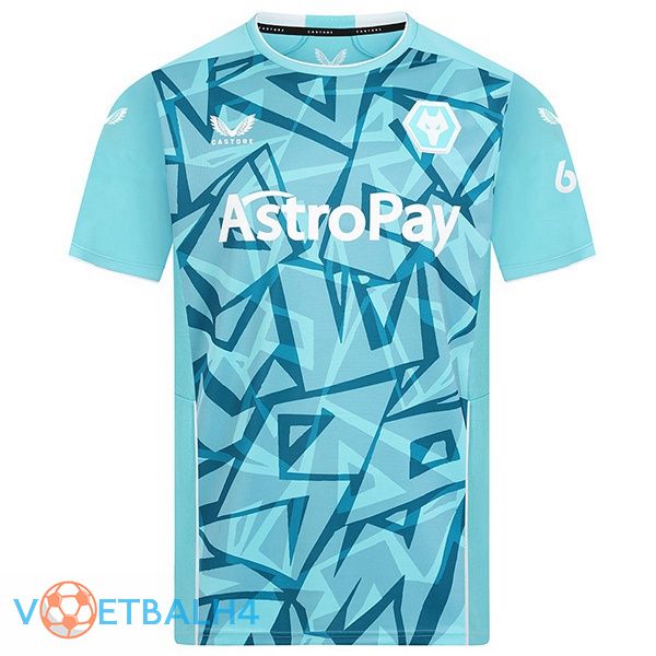 Wolves voetbal jersey derde blauw 2023/2024