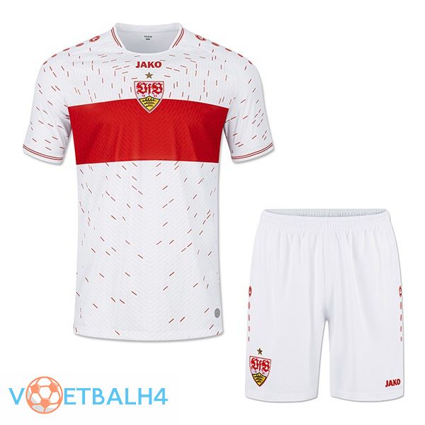 VfB Stuttgart kinderen voetbal jersey thuis wit 2023/2024