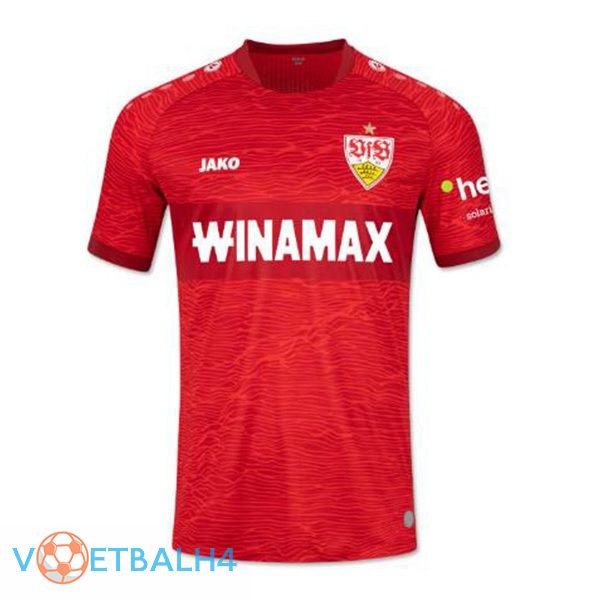 VfB Stuttgart uit voetbal jersey rood 2023/2024