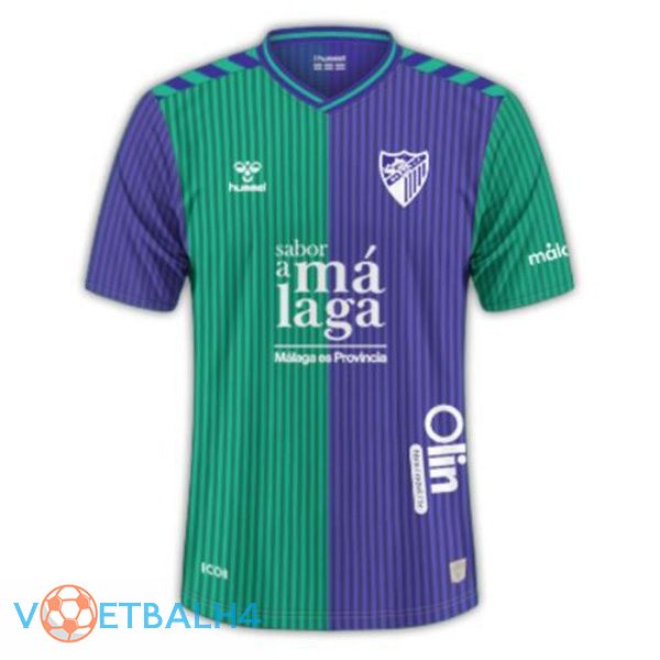 Malaga voetbal jersey uit groente 2023/2024