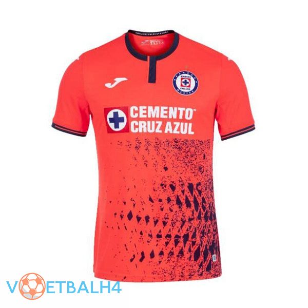 Cruz Azul derde jersey rood 2021/22