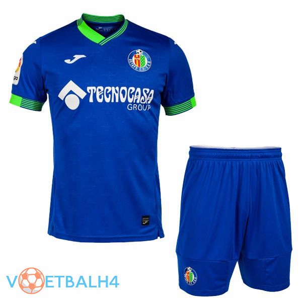 FC Getafe CF kinderen voetbal jerseys thuis blauw 2022-2023