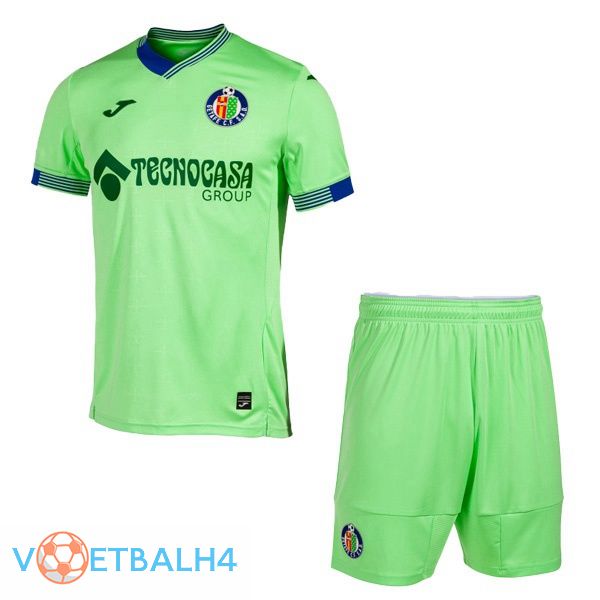 FC Getafe CF kinderen voetbal jerseys derde groente 2022-2023