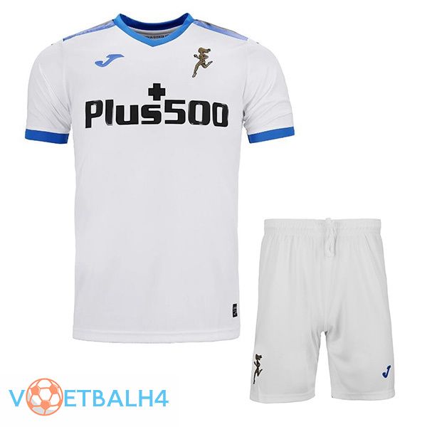 Atalanta kinderen voetbal jerseys uit wit 2022-2023