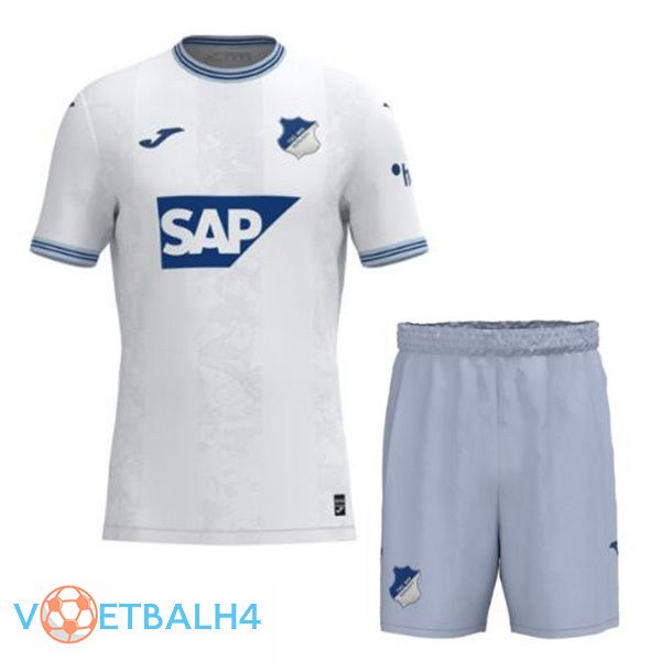 TSG Hoffenheim kinderen uit voetbal jersey wit 2023/2024