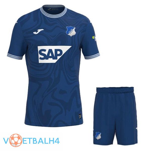 TSG Hoffenheim kinderen voetbal jersey thuis koninklijk blauwe 2023/2024